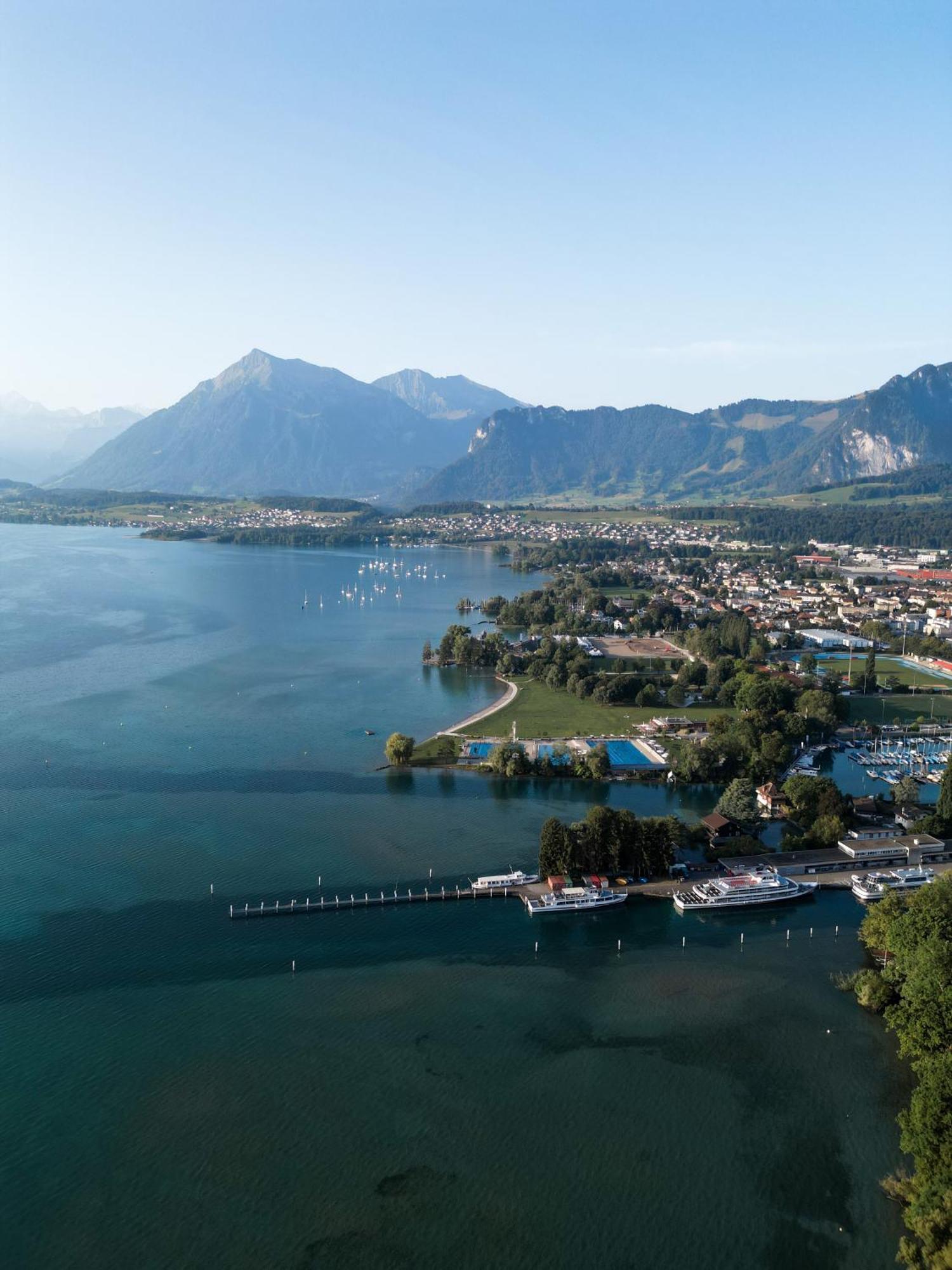Hotel Seepark Thun Exterior foto